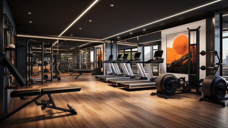 gym zoom virtual background 9 pack